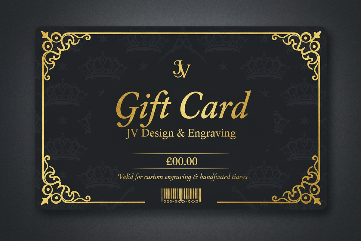 JV Design & Engraving Gift Card | Give the Gift of Choice